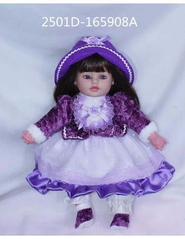 PVC'DE GERÇEK YÜZLÜ BEBEK  40CM 16İNCH