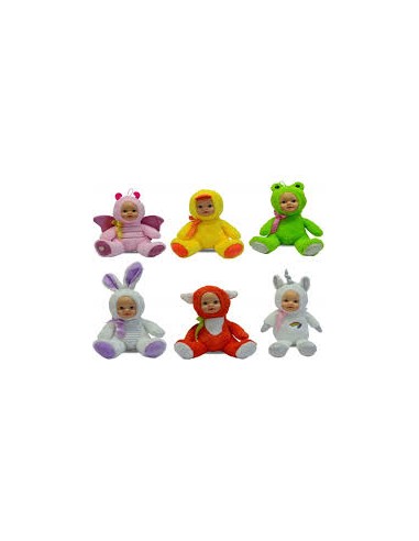 35 CM PELUŞ BEBEK YÜZLÜ ASORTİ