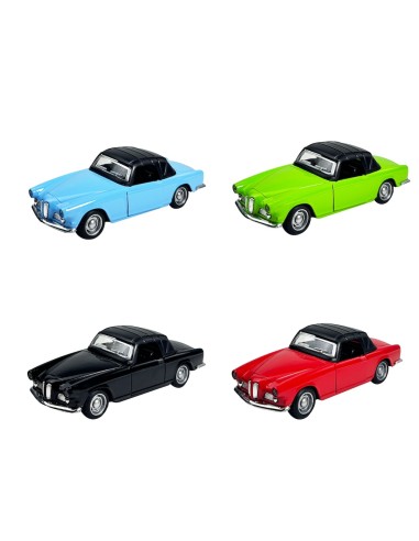 METAL ÇEKBIRAK KLASİK ARABALAR 4 MODEL