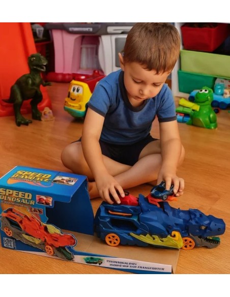 KUT.Araba Fırlatan Taşıyıcı Dinozor Kamyon