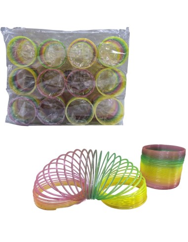 PVCDE SİMLİ STRES YAYI 6CM (DZ:12Lİ)