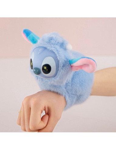 PELUŞ STİTCH SESLİ IŞIKLI BİLEĞE TAKILAN