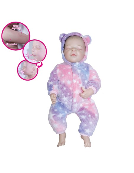 KUT.43CM GERÇEKÇİ BEBEK AKSESURALI