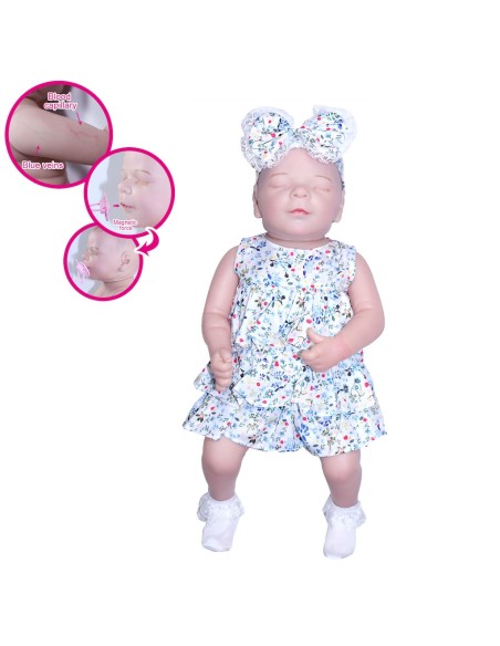 KUT.43CM GERÇEKÇİ BEBEK AKSESURALI