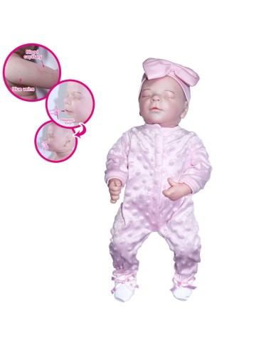 KUT.43CM GERÇEKÇİ BEBEK AKSESURALI