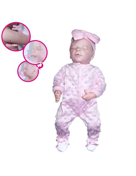 KUT.43CM GERÇEKÇİ BEBEK AKSESURALI
