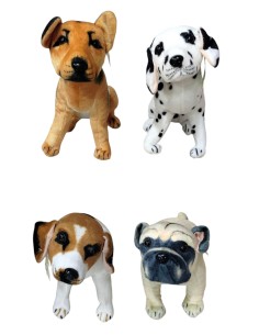 30CM PELUŞ KÖPEK DEMİR AYAKLI