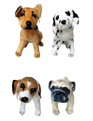 30CM PELUŞ KÖPEK DEMİR AYAKLI