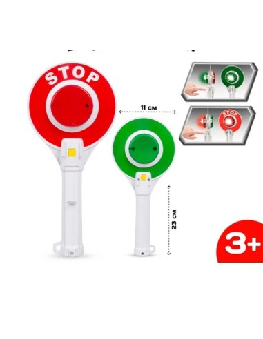 STAND PİLLİ IŞIKLI TRAFİK OYUN SETİ 23CM