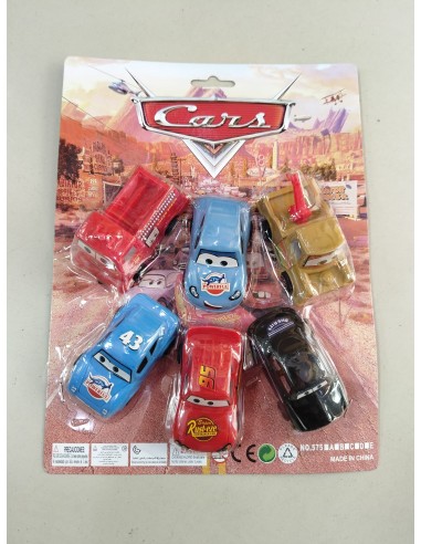 KART.6LI ÇEKBIRAK MQUİN ARABALAR 8CM