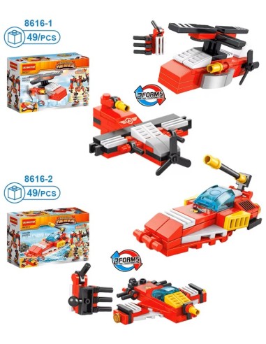 STAND KUT.2 in1 İTFAİYE TAKIMI LEGO CİTY