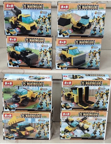 STAND KUT.2 in1 İŞ MAKİNALARI LEGO CİTY