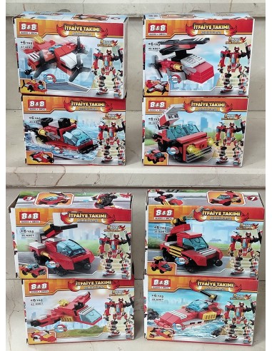 STAND KUT.2 in1 İTFAİYE TAKIMI LEGO CİTY