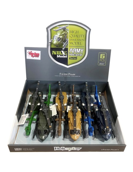 STAND Sürtmeli Büyük Askeri Helikopter (30Cm)