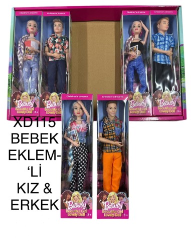 STAND'DA KUT.BEBEK EKLEMLİ KIZ+ERKEK...