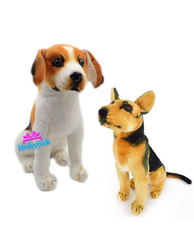 43CM PELUŞ AYAKTA KÖPEKLER