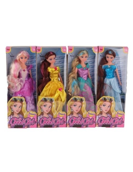 KUT.UZUN Saçlı Barbie Bebek 29CM