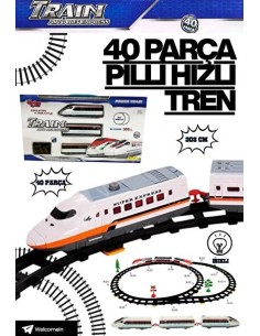 KUT.PİLLİ Hızlı Tren Set 40... 2