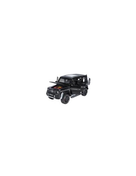 METAL Çek Bırak Işıklı ve Sesli Kapıları Açılan GJ jeep 20CM