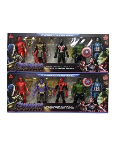 KUT. 5'Lİ IŞIKLI AVANGERS KARAKTER...