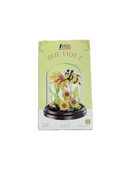 KUT.253 PCS FANUSLU ÇİÇEK LOGO