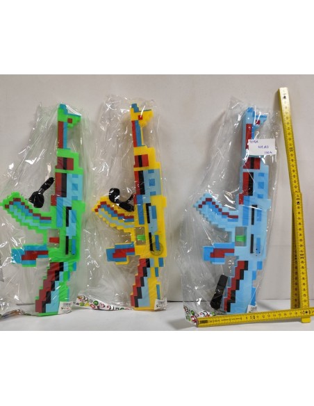 PVC DE MYCRAFT SİLAH PİLLİ SESLİ IŞIKLI  39CM