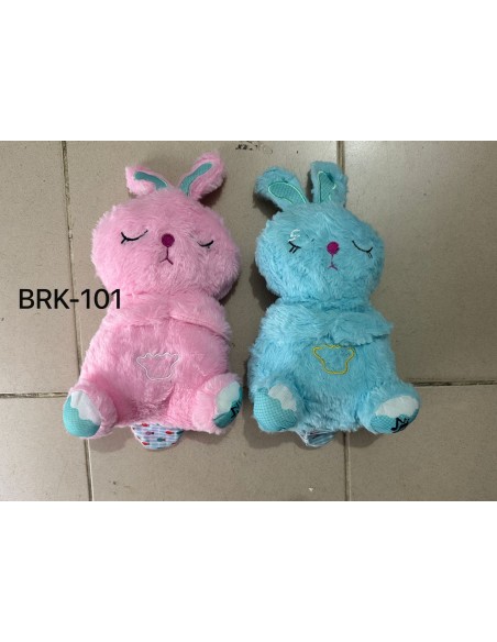 PİLLİ IŞIKLI SESLİ UYKUCU AYI-SU SAMURU-TAVŞAN  20CM