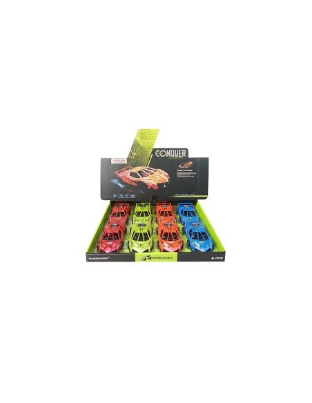 STANDLI SÜRT.DRİFT YAPAN PARLAK SPOR ARABA 15CM