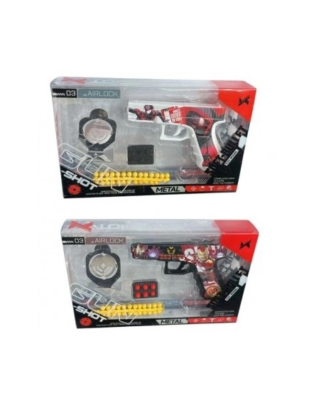 PVC KUT.METAL AVANGERS BONCUK ATAR TABANCA 12cm