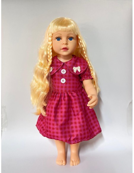 ÇANT.SESLİ AYLİN ET BEBEK GERÇEK YÜZLÜ 58CM