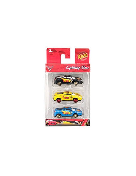 KUT.3'LÜ METAL ŞİMŞEK ARABA SET 8CM
