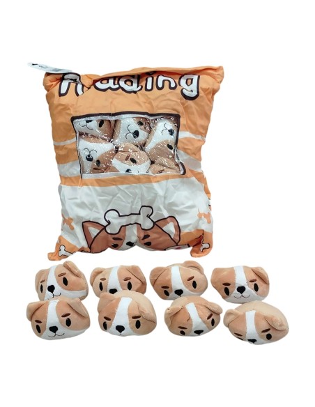 PELUŞ HAVYAN YASTIKLI 8 ADET KÜÇÜK PELUŞLU SET 3 MODEL