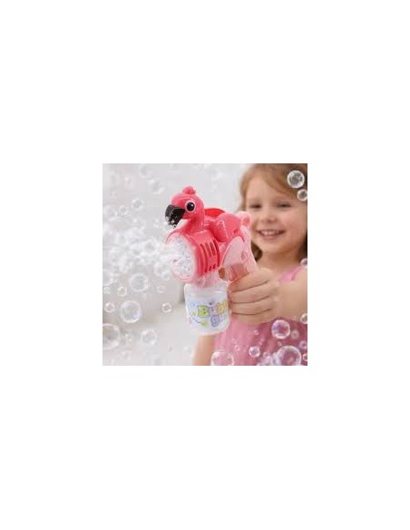 KART.PİLLİ FLAMiNGO KÖPÜK TABANCASI