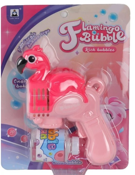 KART.PİLLİ FLAMiNGO KÖPÜK TABANCASI
