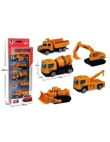KUT.5'Lİ METAL İŞ MAKİNALARI SET 7-8CM