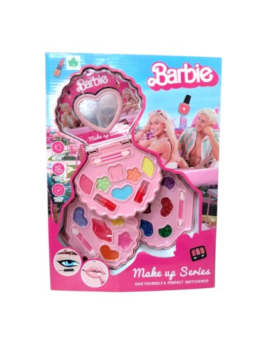 KUT.BARBİE 3'LÜ SÜRÜLEBİLİR MAKYAJ SETİ