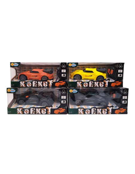 KUT.U/K ŞARJLI KORKUT DUMAN ÇIKARAN ARABA 16cm