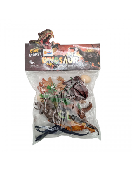 PVC'DE 6 PCS DİNAZORLAR YUMURTALI