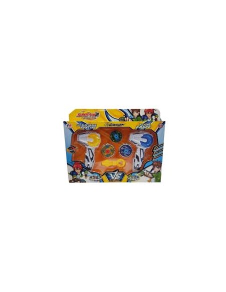 KUT. BEYBLADE SAHALI IŞIKLI 2 TABANCALI 6 PCS
