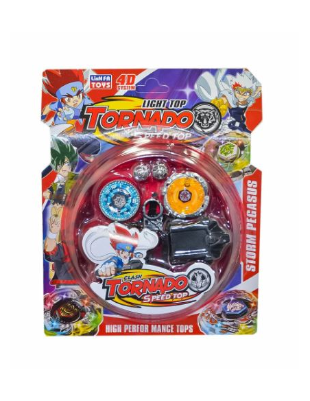KART.2'Lİ SAHALI IŞIKLI BEYBLADE