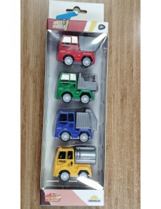 KUT. 4'LÜ ÇEKBIRAK ARAÇLAR 5CM