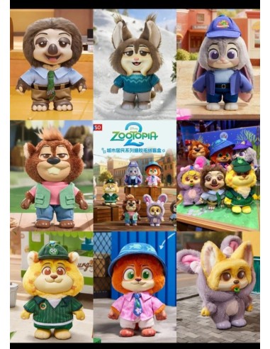 KUT.ZOOTOPIA PELUŞ SÜPRİZ PAKET (İthal)
