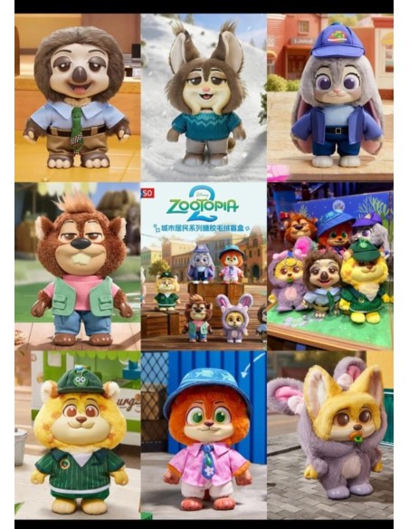 KUT.ZOOTOPIA PELUŞ SÜPRİZ PAKET (İthal)