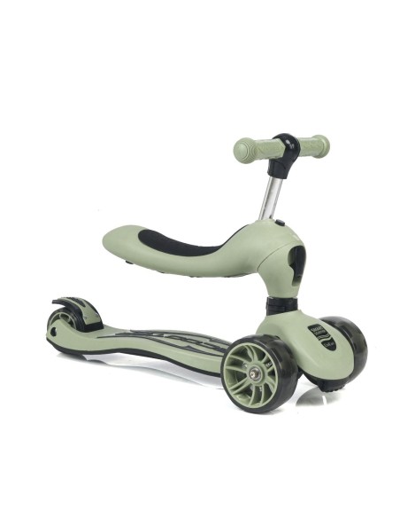 KUT.3 TEKER OTURAKLI 2 İN 1 UNİCARE SCOOTER IŞIKLI TEKER
