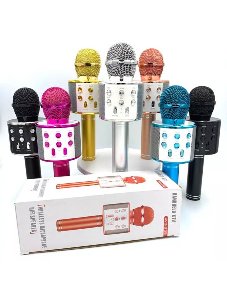 KUT.ŞARJLI DİJİTAL KARAOKE MiKROFON