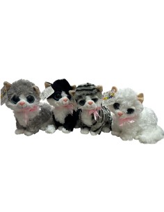 30 CM SESLİ OTURAN KEDİ