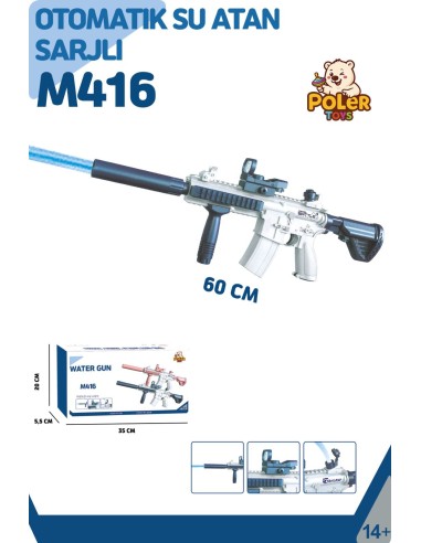 KUT.M416 ŞARJLI UZUN NAMLULU SU TÜFEĞİ