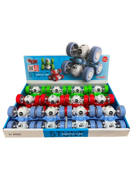 STAND Sürt. Çift Yönlü Akrobat Araba 7,5 Cm