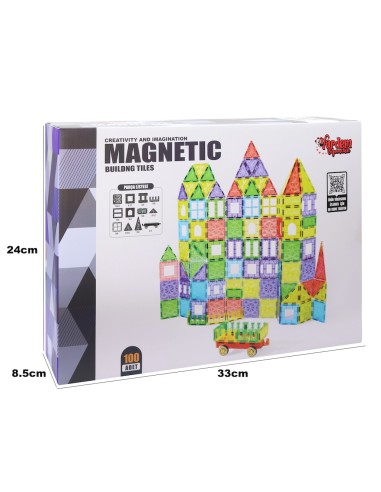 Kut.100 Parça 7,5 Cm Manyetik Yapı...