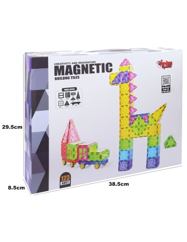 Kut.123 Parça 7,5 Cm Manyetik Yapı...
